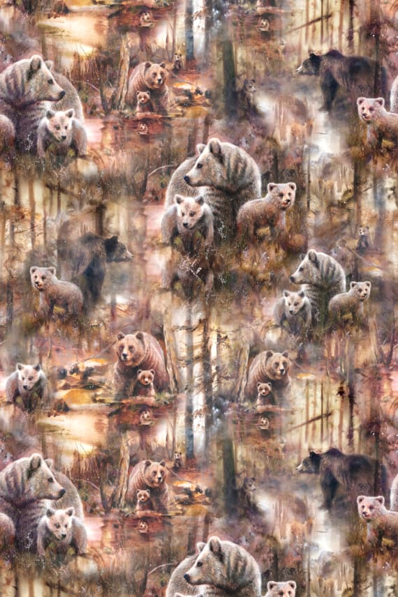 METSIEN KULKIJAT ruskea